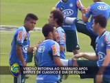 Palmeiras volta aos trabalhos após dia de folga
