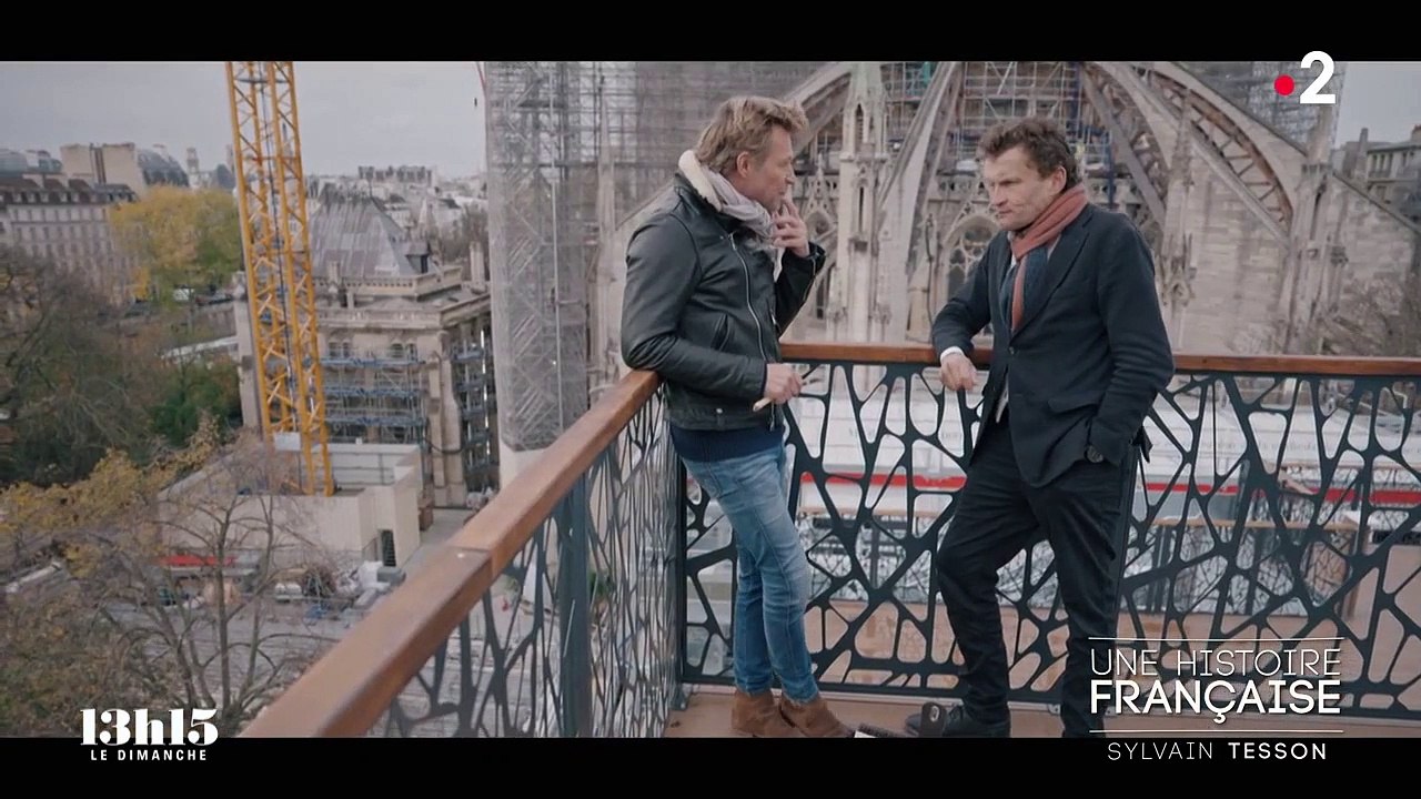 Sylvain Tesson dans l'émission 13h15 le dimanche sur France 2