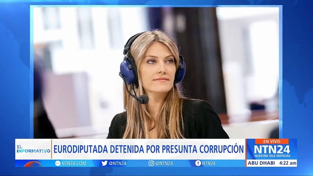 Retiran de sus funciones a vicepresidenta del Parlamento Europeo detenida por corrupción