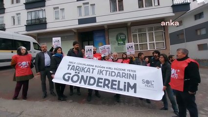 SOL Parti'den Hiranur Vakfı protestosu