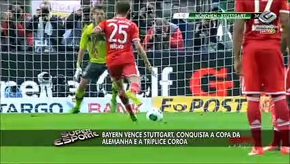 Bayern conquista 'Tríplice Coroa' na Alemanha