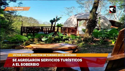 Se agregaron servicios turísticos a El Soberbio