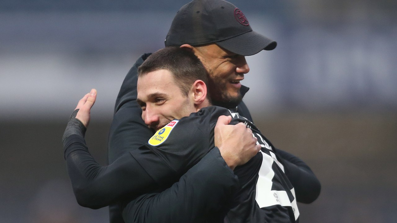 Burnley boss Vincent Kompany pleased to return to action with a victory