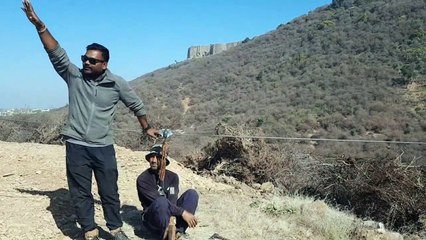 चित्तौडग़ढ़ में जिप-लाइन की ट्रायल शुरू, नए साल में मिलेगी सौगात