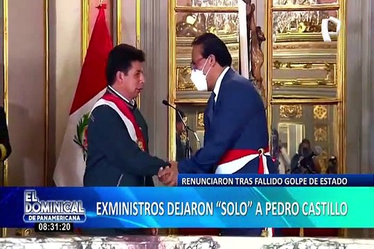 Exministros dejan solo a Pedro Castillo: Todos afirman que no sabían de fallido golpe de Estado