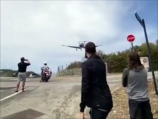 Vivre un atterrissage à l'aéroport de Saint Barthélemy : experience de folie