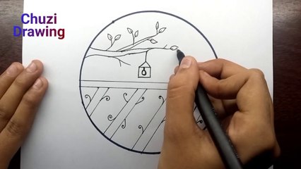 How to make a drawing || Draw a perfect circle