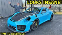 Stage 2 Of Painting Our Wrecked Porsche 911 GT2RS Conversion!!!
