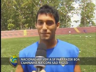 Nacional-AM cruza o país para participar da Copinha