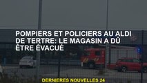 Pompiers et police à l'Aldi de Tertre: le magasin a dû être évacué