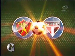 Assista aos gols de Sport 2 x 4 São Paulo