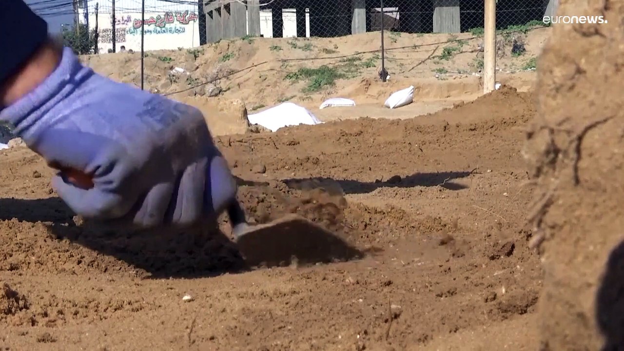 Scoperte tombe romane a Gaza