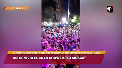 Así se vivió el gran show de la mosca