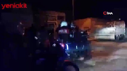 İki grup arasında satırlı kavga! 1 yaralı