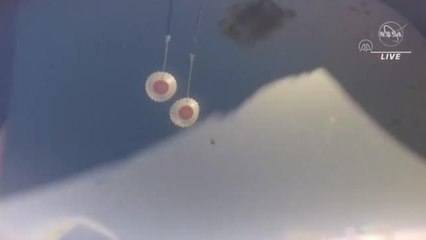NASA'nın Ay'a dönüş programının test aracı Orion, Ay'ın yörüngesinden Dünya'ya döndü