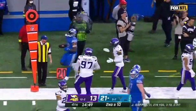 Minnesota Vikings vs Detroit Lions Full Highlights 4th QTR _ NFL Week 14_ 2022