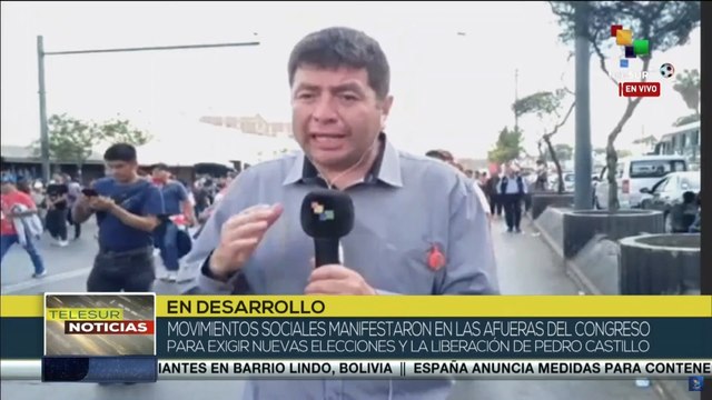 Continúan en Perú las expresiones populares de protesta