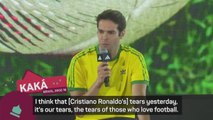 Kaka feeling privileged to witness Ronaldo and Messi