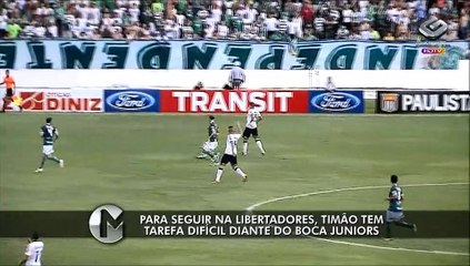 Em desvantagem, Corinthians encara Boca por vaga nas quartas