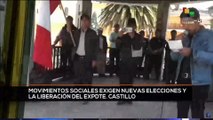 teleSUR Noticias 17:30 11-12: Manifestantes se concentran en las afueras del Congreso peruano