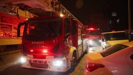 Kullanılmayan dükkanda çıkan yangın söndürüldü