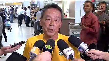 Delegação do judô desembarca em São Paulo