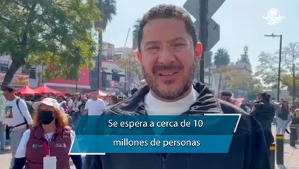 No hay reportes de accidentes ni contratiempos en la Basílica, informa Martí Batres