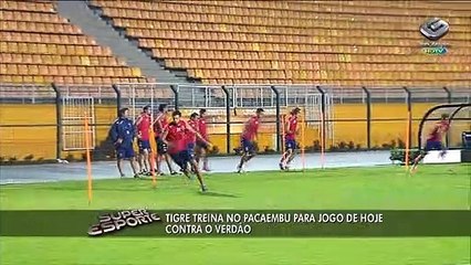 No Pacaembu, Tigre encerra preparação para enfrentar Verdão
