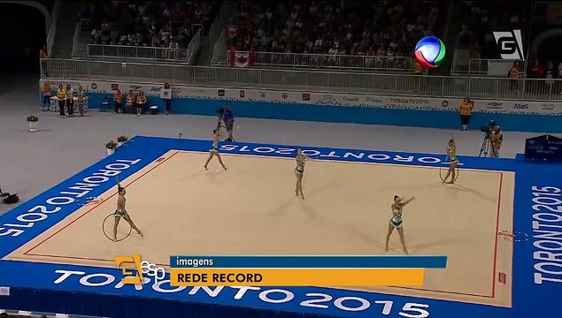 Brasil chega a 100 medalhas após conquistas na ginástica rítmica