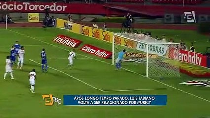 Recuperado de lesão, Luís Fabiano é relacionado por Muricy