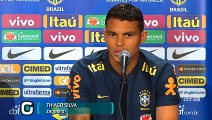 Veterano, Thiago Silva aconselha os mais jovens na Seleção