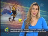 Pelo Mundial de Futsal, Brasil vence, mas pode perder Falcão pelo resto da torneio