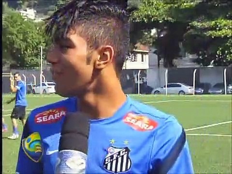 Inspirados em Neymar, garotos do Santos querem brilhar na Copinha