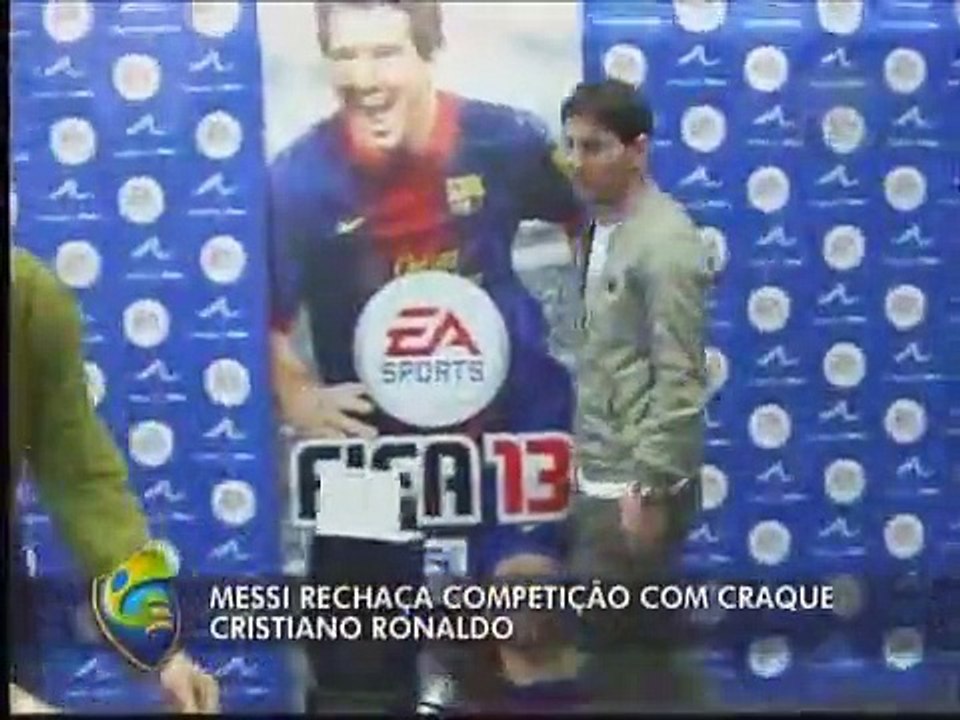 Em coletiva, Messi diz que não tem rivalidade com C. Ronaldo