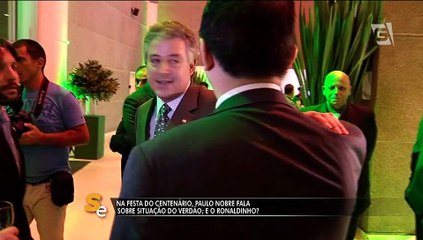 Na festa do Centenário, Nobre fala sobre situação atual do time