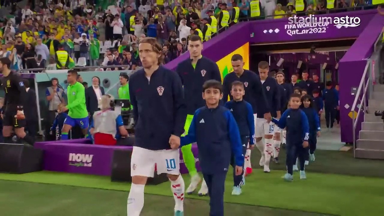 Croatia 1 (4) - (2) 1 Brazil - World Cup 2022 Highlights - Quarter-finals