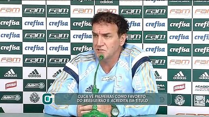 Satisfeito com seu trabalho, Cuca acredita em título brasileiro