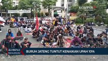 Buruh Jateng Tuntut Kenaikan Upah 10%
