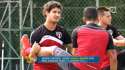 Thiago Mendes quer agradar Muricy e ganhar a titularidade