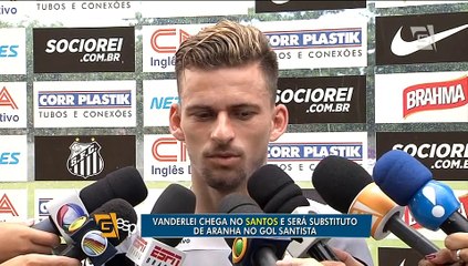 Vanderlei chega ao Santos e já treina no CT Rei Pelé
