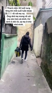 Anh chồng cứ rảnh là đòi về nhà ngoại, tung tăng “hát ca” trên đường đi: Sợ mẹ ở nhà nhớ