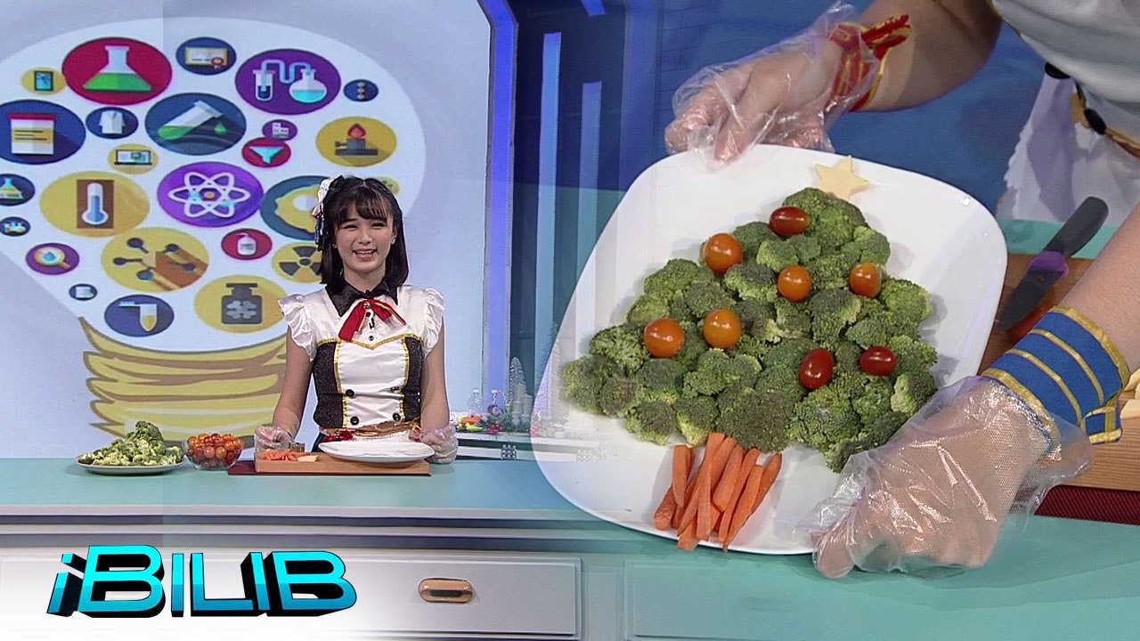 iBilib: Veggie Christmas Tree Food Art by Sofia Pablo!