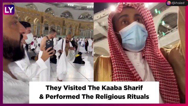 DJ Khaled Breaks Down In Tears While Performing Umrah In Mecca With Mike Tyson; Shares Emotional Video