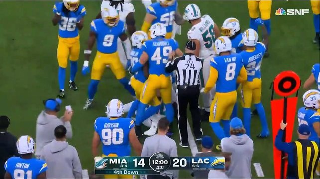 Miami Dolphins vs. Los Angeles Chargers Full Highlights 4th QTR _ NFL Week 14_ 2022