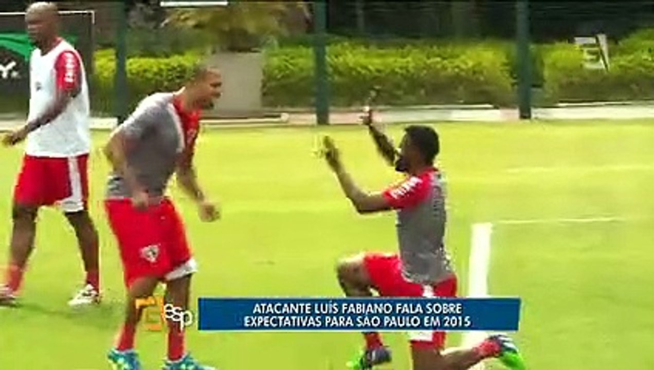 Luis Fabiano revela suas expectativas para o Paulistão