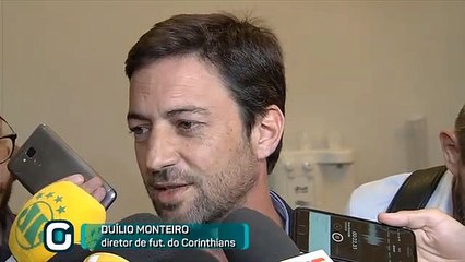 Duílio, diretor de futebol do Corinthians, fala sobre acerto com Zeca