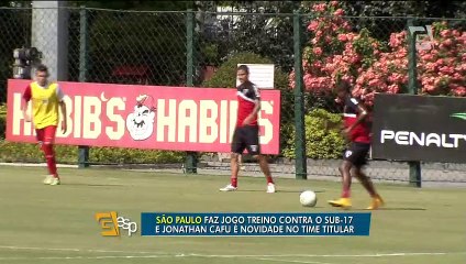 Jonathan Cafu desbanca Kardec e treina entre os titulares