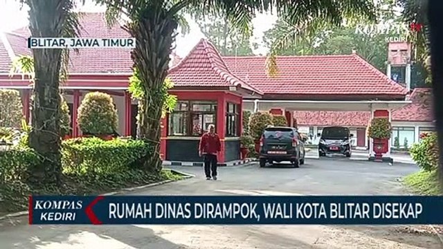 Rumah Dinas Wali Kota Blitar Dirampok, Wali Kota Juga Ikut Disekap