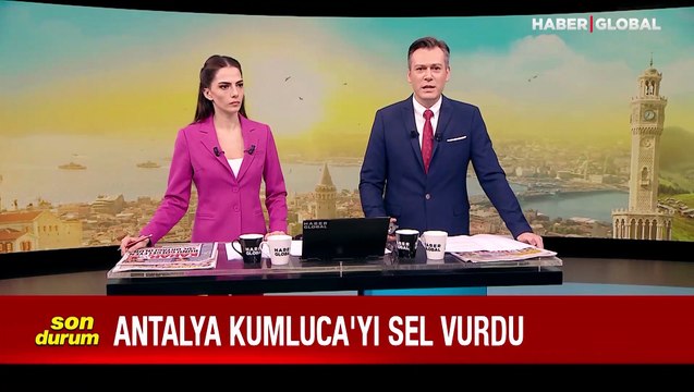 Antalya'da sel felaketi: Evleri su bastı, araçlar zarar gördü