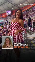 Su belleza es evidente: Ivana Knoll, considerada por muchos como la hincha croata más linda del Mundial de Qatar